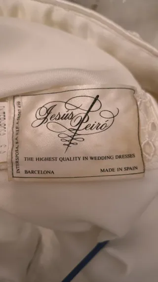 Vestido de novia de Jesús Peiro