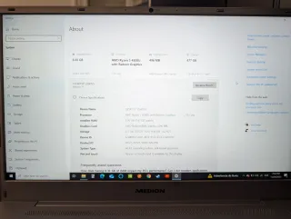 Portátil Medion E15303 Ryzen 5 15.6'