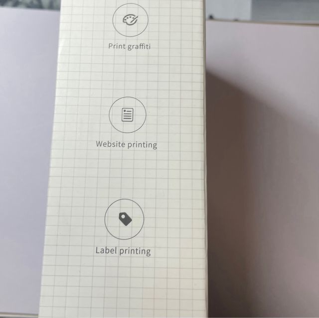 Mini Impresora Térmica Blanca