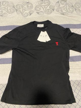 T-shirt Ami Paris Preta