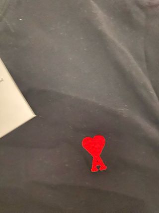 T-shirt Ami Paris Preta