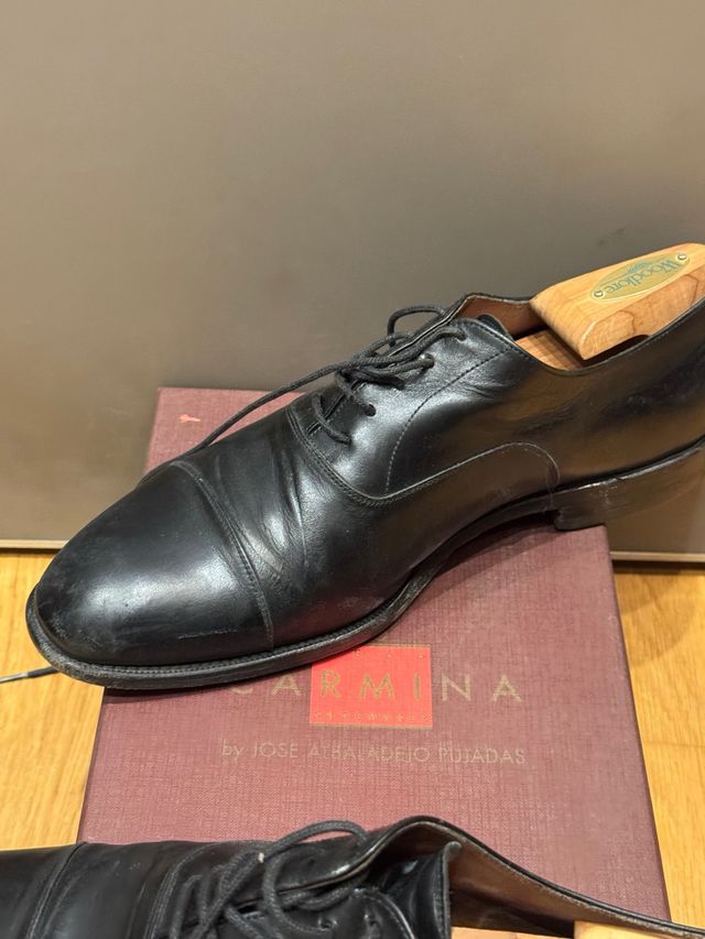 Zapato Carmina Albadalejo Caballero Negro