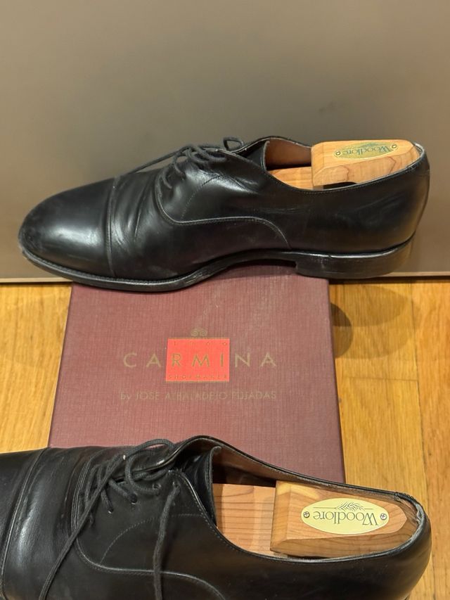 Zapato Carmina Albadalejo Caballero Negro