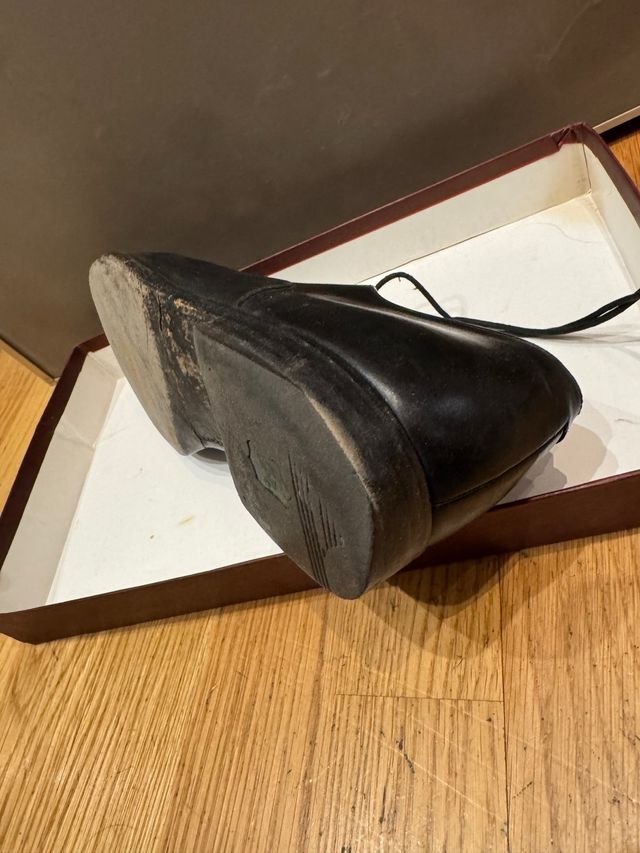 Zapato Carmina Albadalejo Caballero Negro