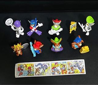 Set completo Tom & Jerry Kinder