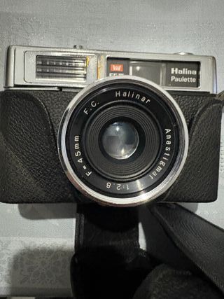 Cámara Halina Paulette F.C. Halinar 45mm 1:2.8
