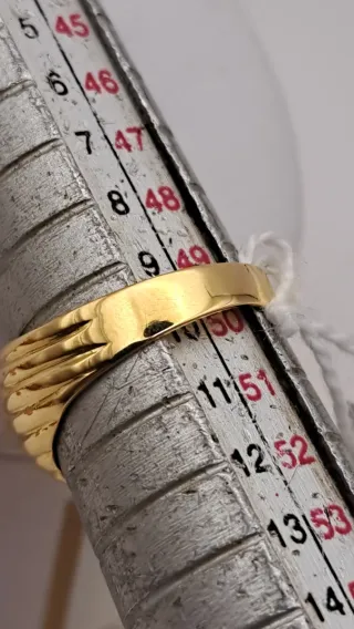 Anillo oro vintage 18k