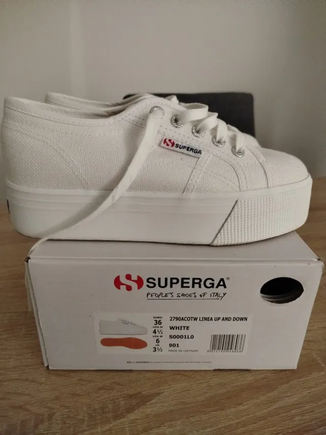 Zapatillas Superga Blancas Talla 36