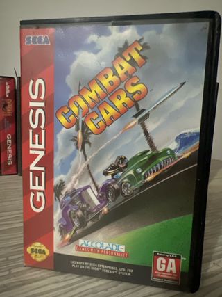 Sega mega drive   Combat Cars Videojuego