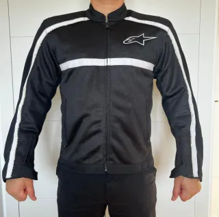 Chaqueta Moto Alpinestars Negra