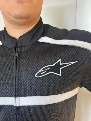 Chaqueta Moto Alpinestars Negra