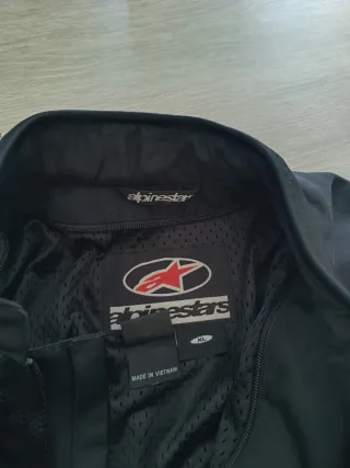 Chaqueta Moto Alpinestars Negra