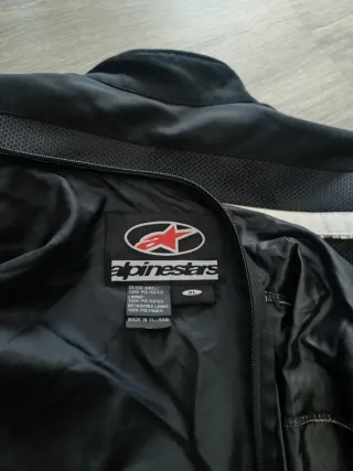 Chaqueta Moto Alpinestars Negra