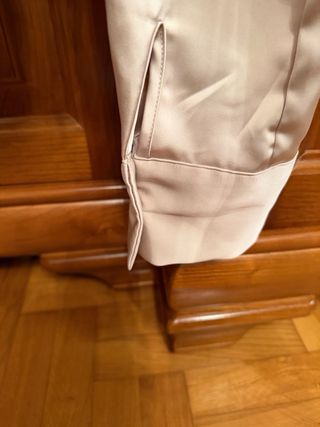 Camisa de vestir beige