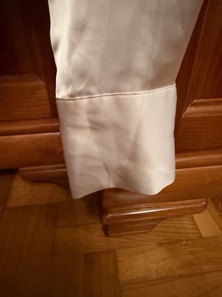 Camisa de vestir beige