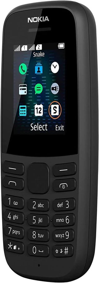 Nokia 105-2019 Dual Sim negro movil libre (TA-1174) nuevo, Envio 24h
