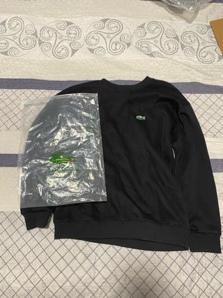Sudadera Lacoste Preta