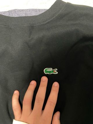 Sudadera Lacoste Preta