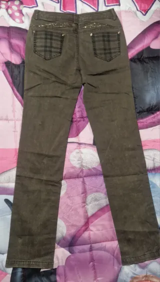 Pantaloni donna fantasia a quadri