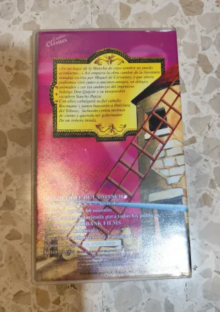 Película VHS Don quijote de la mancha