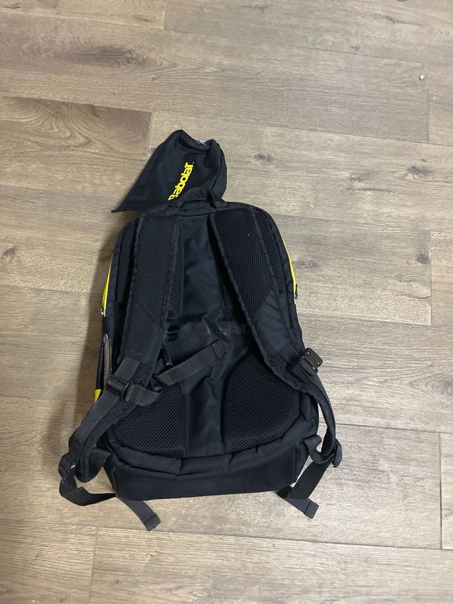 Mochila Babolat Tenis Negra y Amarilla