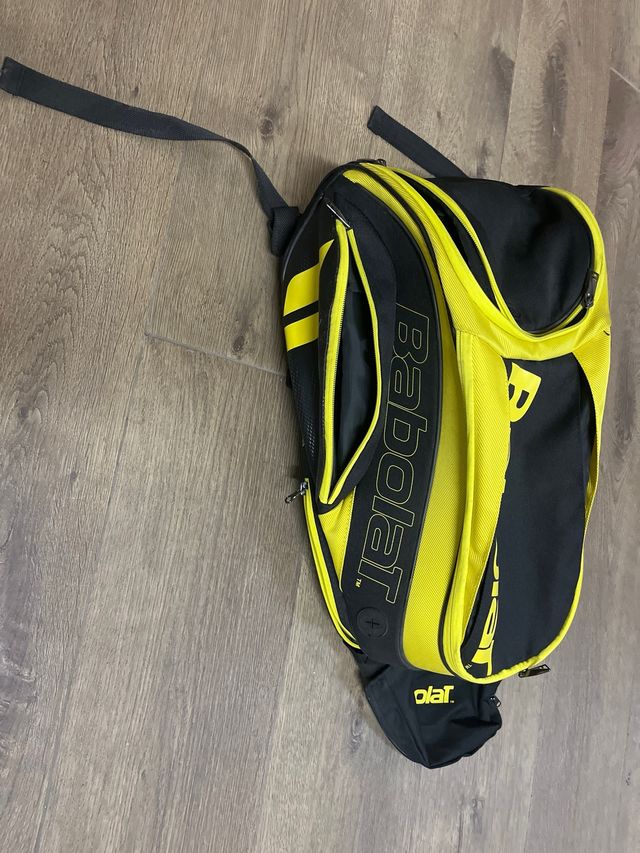 Mochila Babolat Tenis Negra y Amarilla