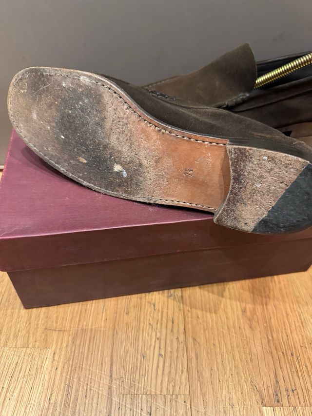 Zapato ante Carmina Albadalejo marrón caballero
