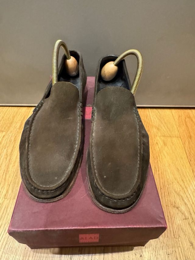 Zapato ante Carmina Albadalejo marrón caballero