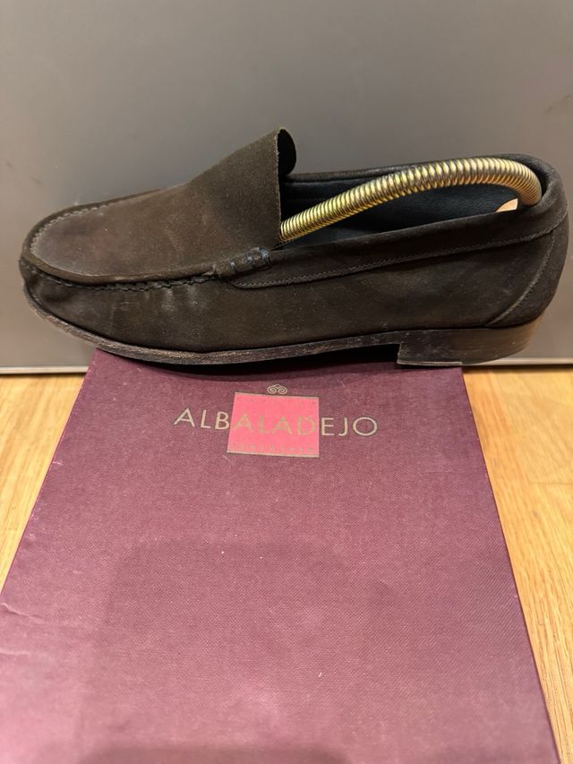 Zapato ante Carmina Albadalejo marrón caballero