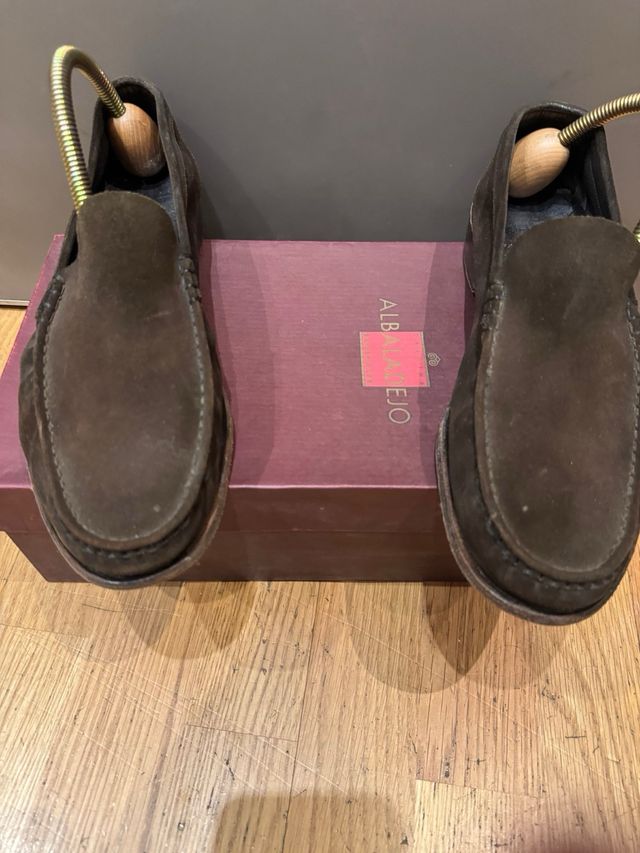 Zapato ante Carmina Albadalejo marrón caballero