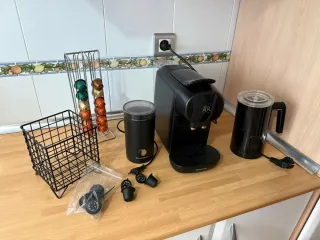 Cafetera L'OR + Espumador + Molinillo