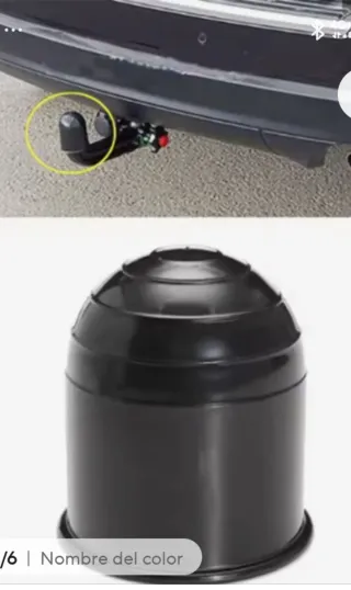 Tapón bola enganche remolque coche