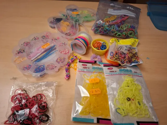Kit de gomas elásticas para pulseras