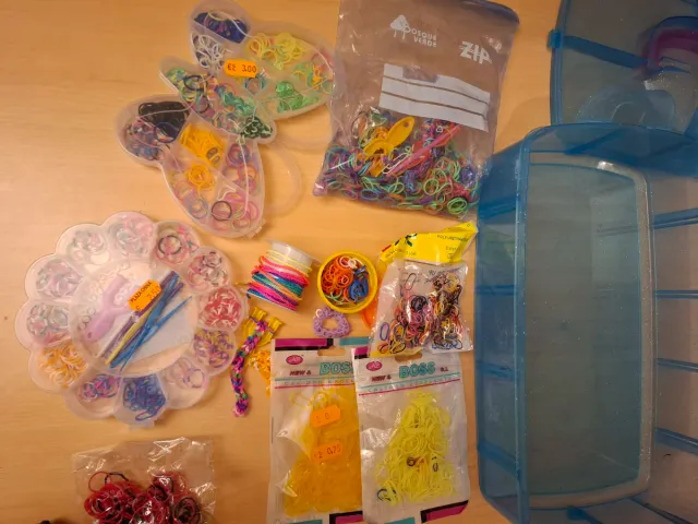 Kit de gomas elásticas para pulseras