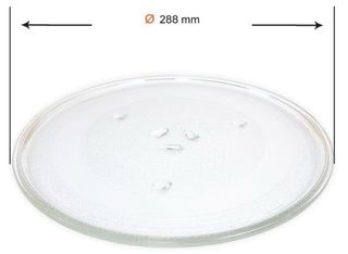 Plato Microondas Ø 288mm Universal Samsung LG