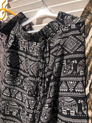 Pantalón de verano estampado