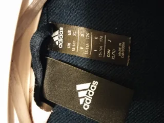 Chaqueta Adidas Negra y Azul