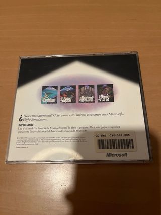 Microsoft Flight Simulator MS-DOS Juego