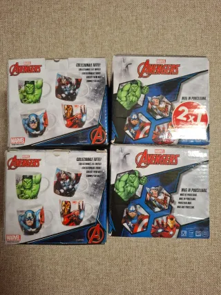 Set 4 Tazze Marvel Avengers