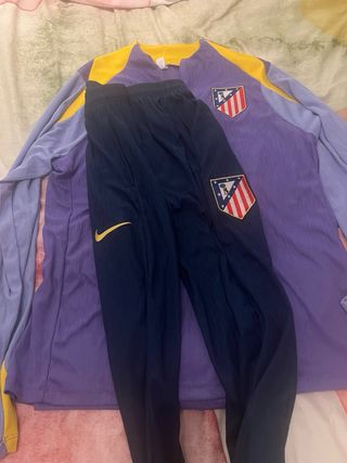Chándal Atlético de Madrid Nike Morado y Amarillo