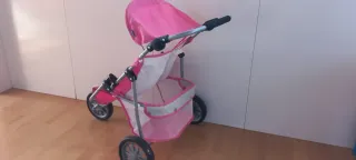 Carrito para dos muñecas