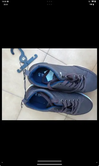 Zapatos hombre marrones T40 y T41