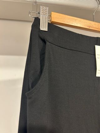 Falda larga negra Guitare