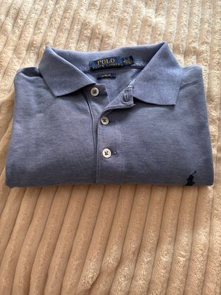 Polo Ralph Lauren Slim Fit Celeste Talla M