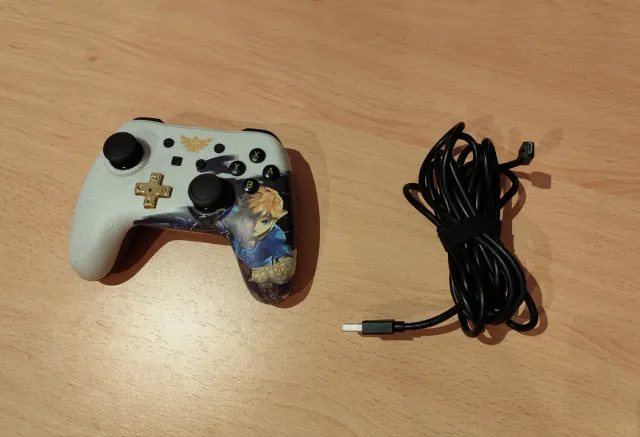 Mando PowerA Switch Zelda Breath of the Wild