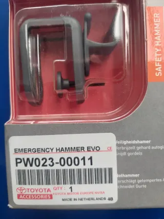 Martillo Rompe Cristales LIFE-HAMMER EVO