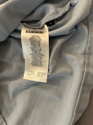 Polo Napapijri Azzurro Taglia L