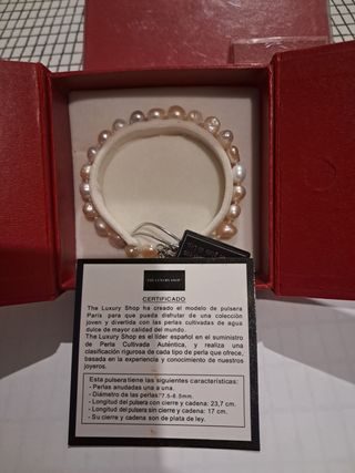 Pulsera Perlas Cultivadas The Luxury Shop