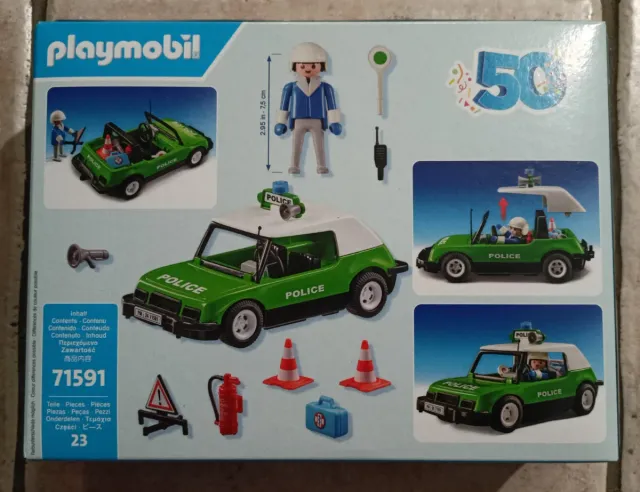 Playmobil 71591 Coche de Policía 50 Aniversario