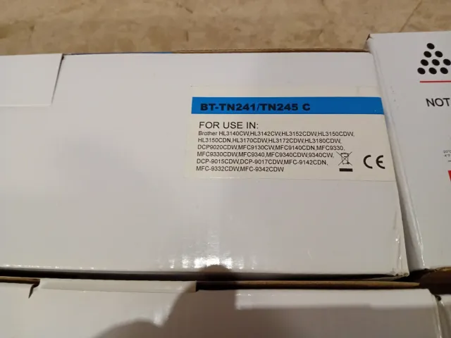 6 Cartuchos de tóner para impresora